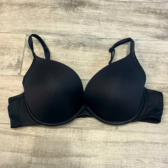 Cacique Other - Cacique Women’s Lightly Lined Full‎ Coverage Underwire Bra Solid Black Size 44C